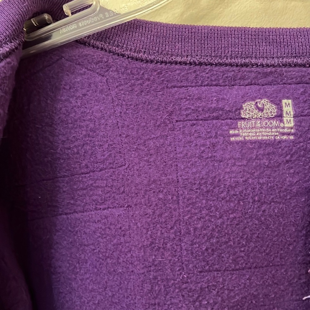 Patchwork colorblock sweater jacket blazer medium… - image 11